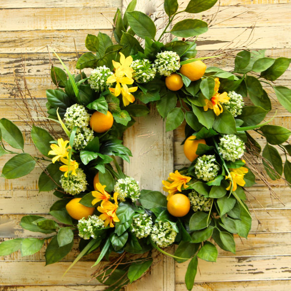 Lemon Wreath Ever Blooming Originals